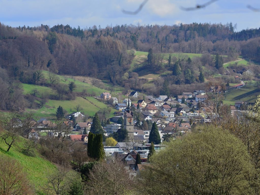 Spaziergang Flüerain Susten